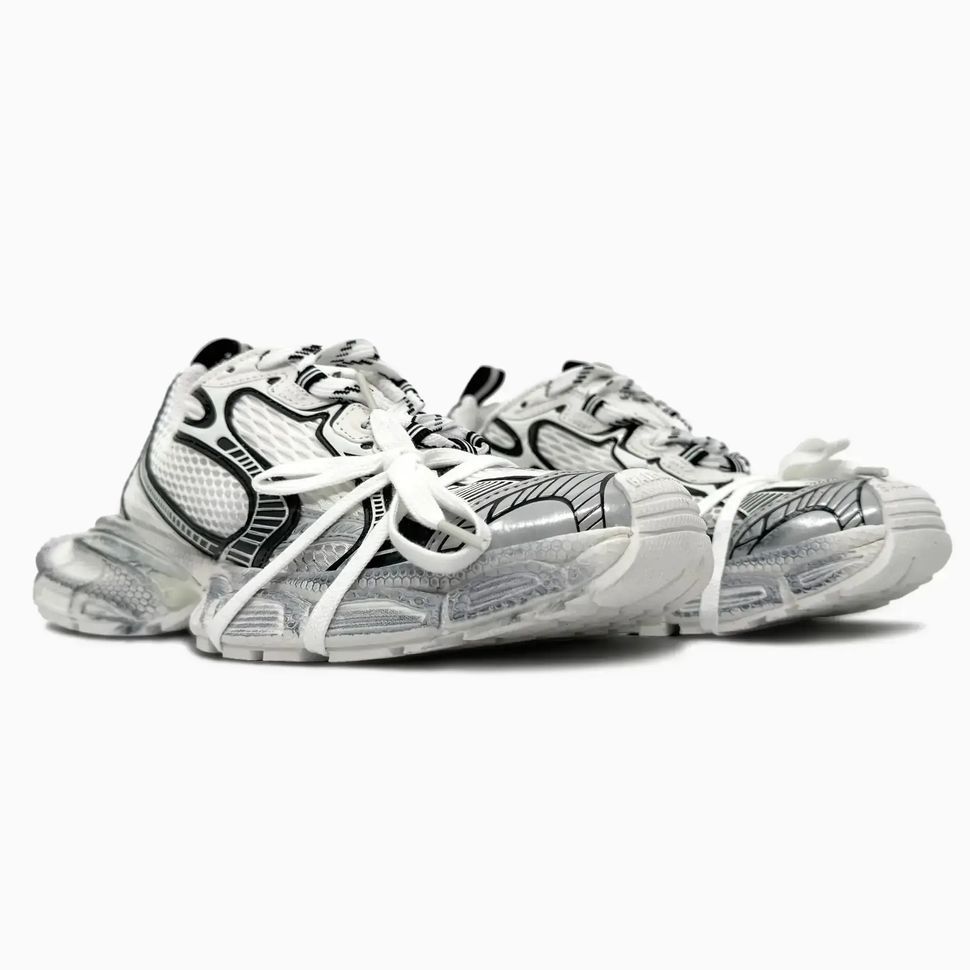 Balenciaga 3XL Mesh White Black