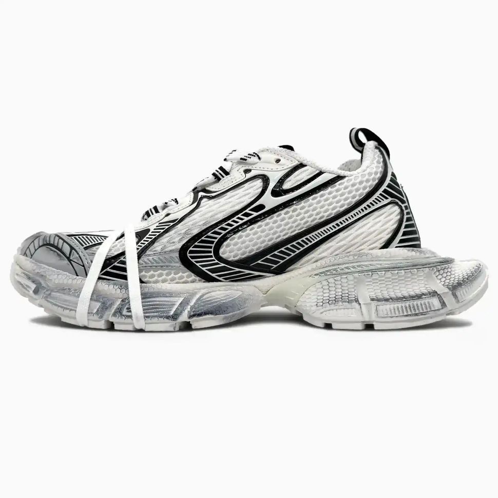 Balenciaga 3XL Mesh White Black
