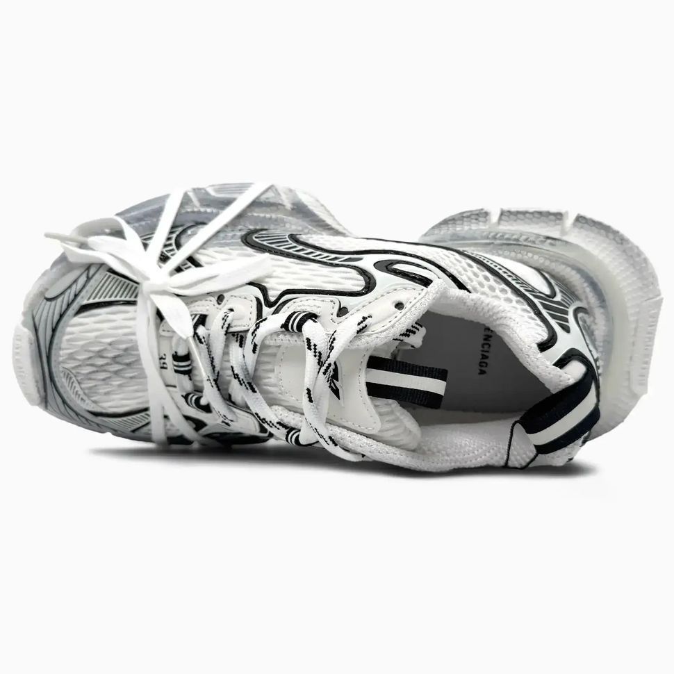 Balenciaga 3XL Mesh White Black