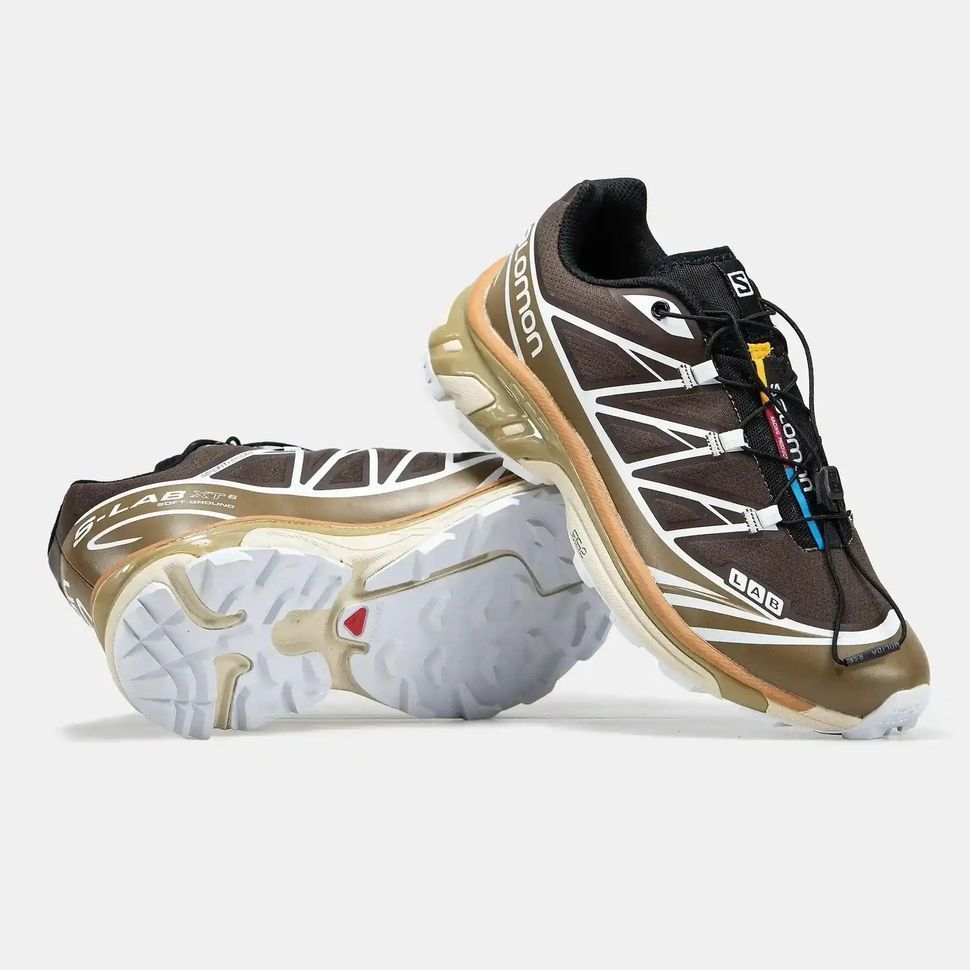 Salomon XT-6 Softground Brown Caramel White