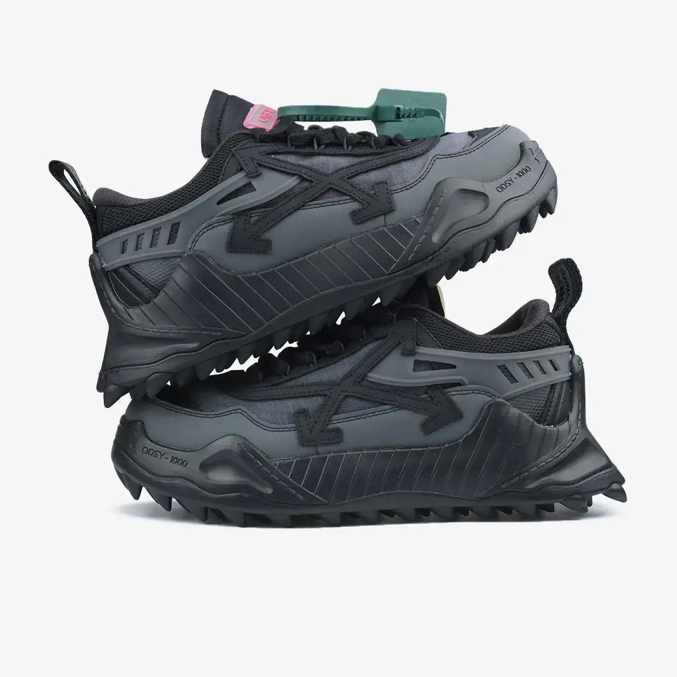 Off-White Odsy-1000 Black Grey, 36