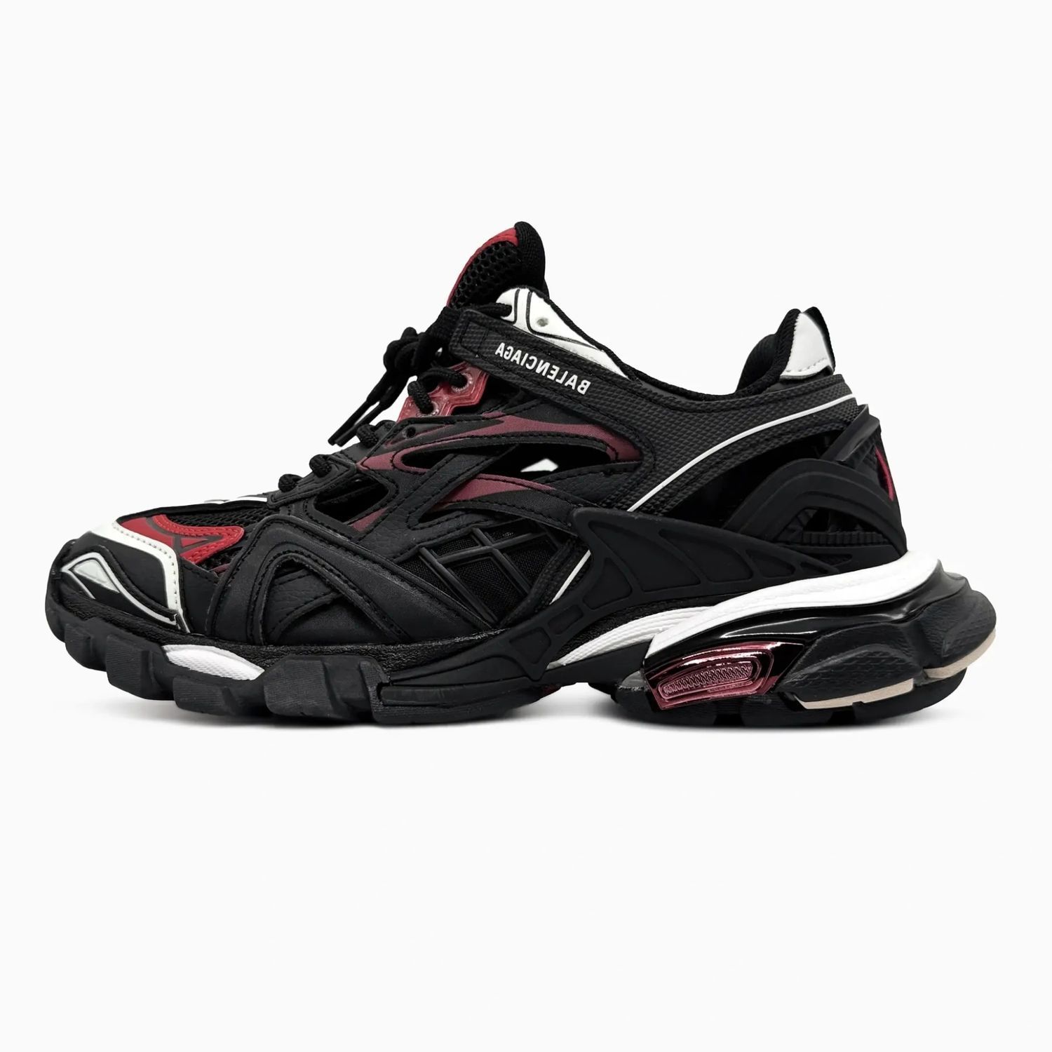 Balenciaga Track.2 Sneaker Black Red White(SNBATRAC-00736)- Купити
