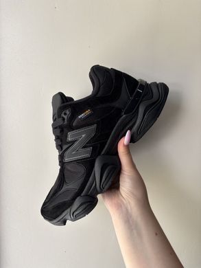 New Balance 9060 Cordura Triple Black Termo, 37