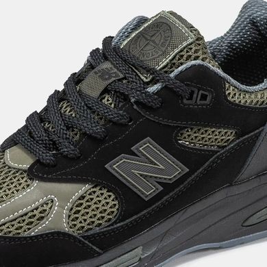 New Balance 991v2 x Stone Island Black Olive