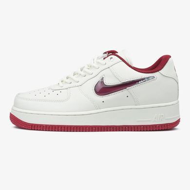Nike Air Force 1 Low White Red, 38