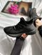 Кросівки Adidas Yeezy Boost 350 Black (Рефлективні шнурки) 7938 фото 3