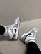 Баскетбольні кросівки Nike Air Jordan 1 Retro Mid Smoke Grey 3 7008 фото 3