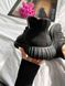 Кросівки Adidas Yeezy Boost 350 Black (Рефлективні шнурки) 7938 фото 4