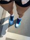 Баскетбольні кросівки Nike Air Jordan 1 Retro Low University Blue 7386 фото 3