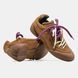 Alexander McQueen Flexion Brown Suede Pink Laces, 36