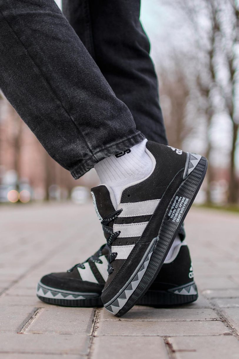 Кросівки Adidas Adimatic Neighborhood Black White 10090 фото