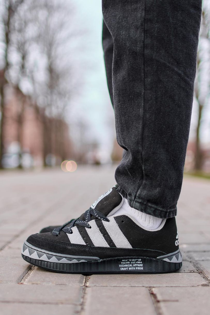 Кроссовки Adidas Adimatic Neighborhood Black White 10090 фото