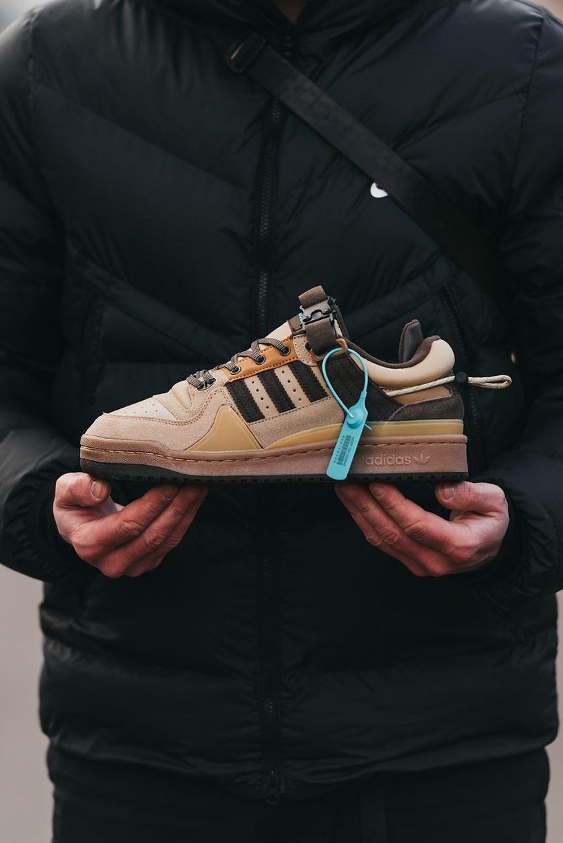 Кросівки Bаd Bunny x Adidas Forum Khaki 8228 фото