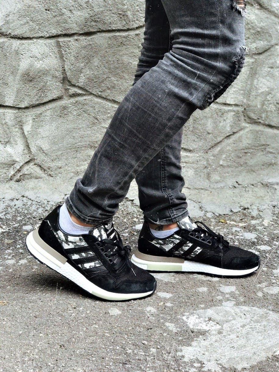 Кросівки Adidas ZX 500 RM Black Como 3221 фото