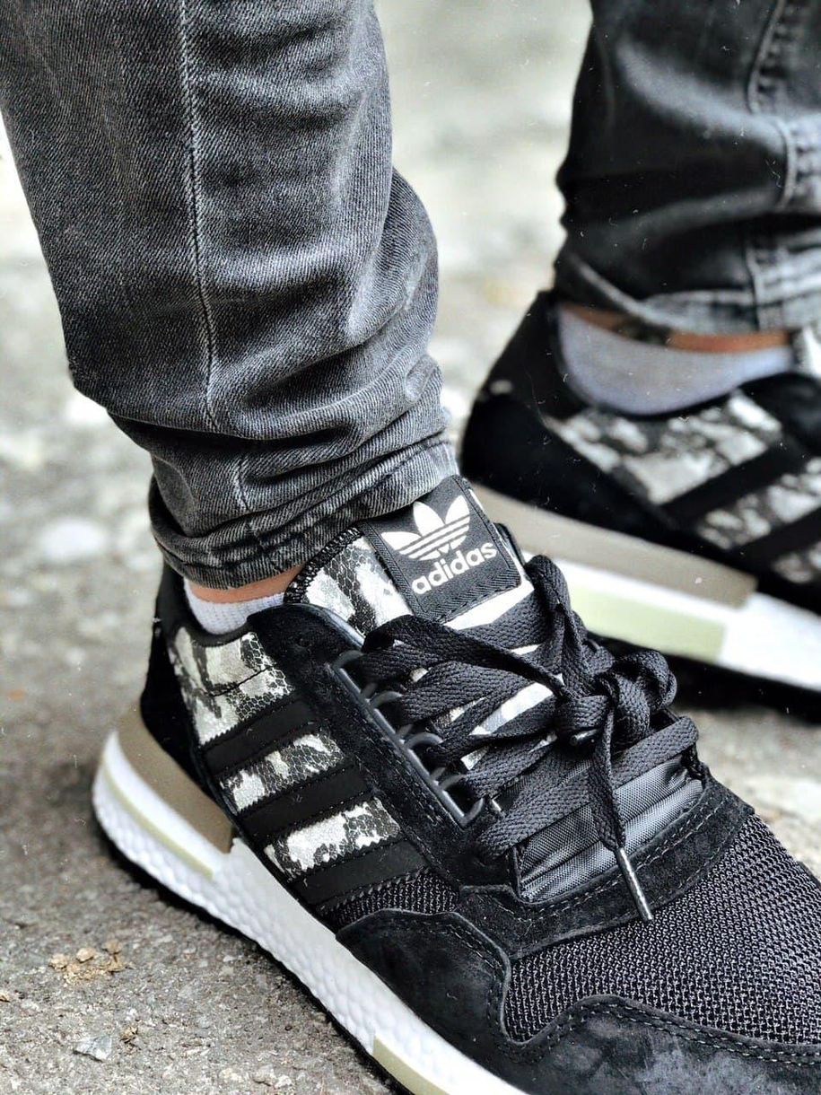 Кросівки Adidas ZX 500 RM Black Como 3221 фото