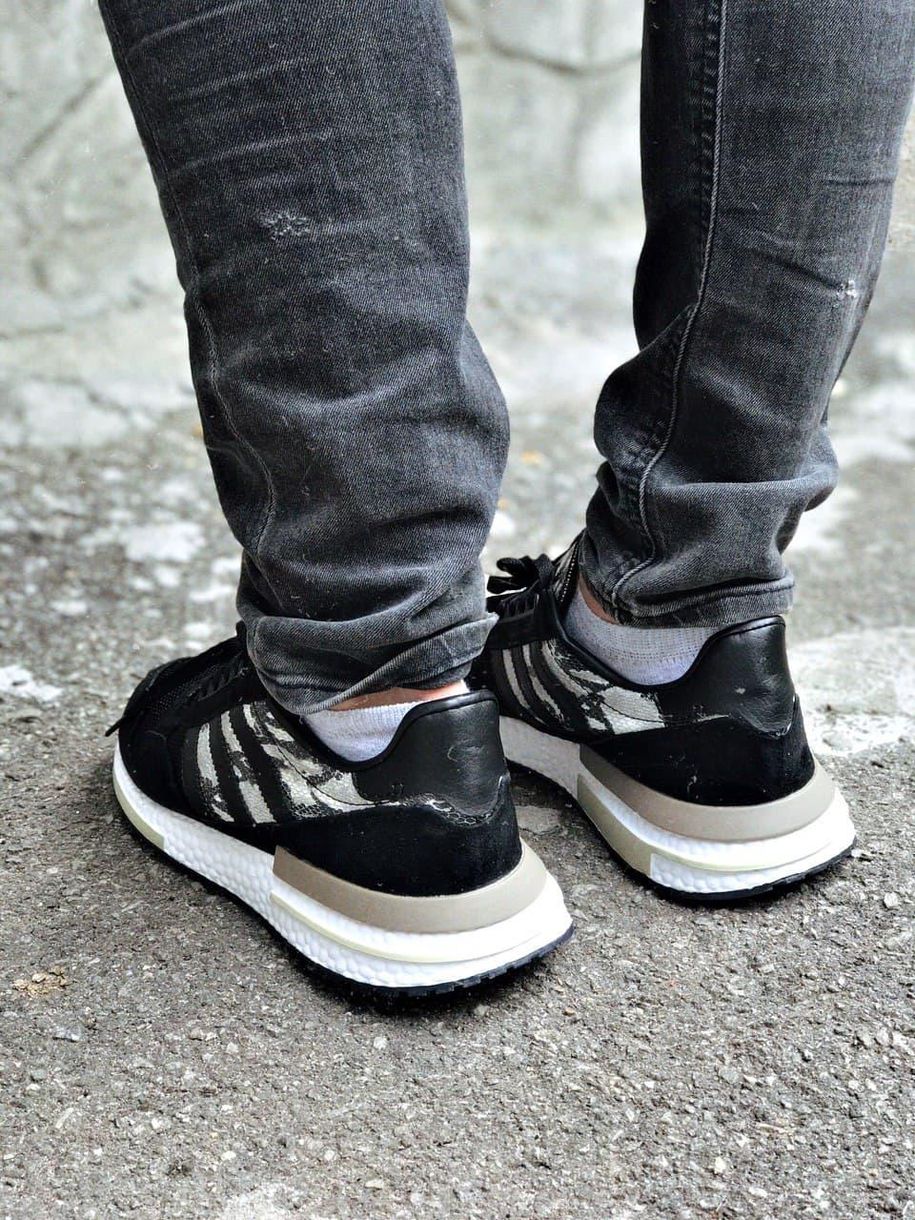 Кросівки Adidas ZX 500 RM Black Como 3221 фото