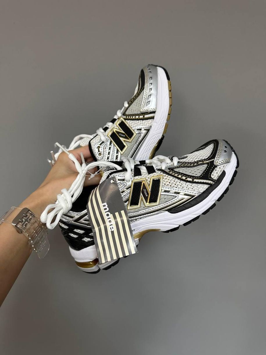 Кросівки New Balance 1906r Gold Silver Black 9185 фото