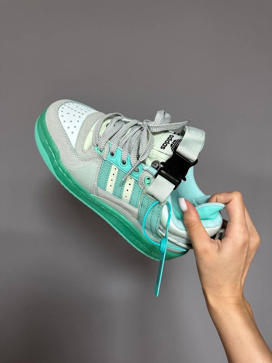 Кросівки Adidas Forum x Bad Bunny Mint 9223 фото