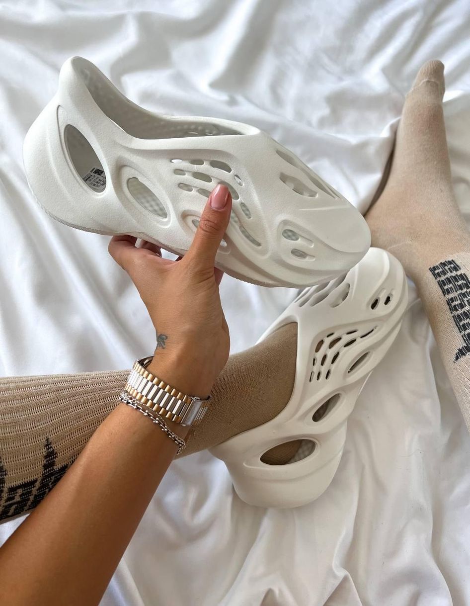 Adidas Yeezy Foam Runner White 5639 фото
