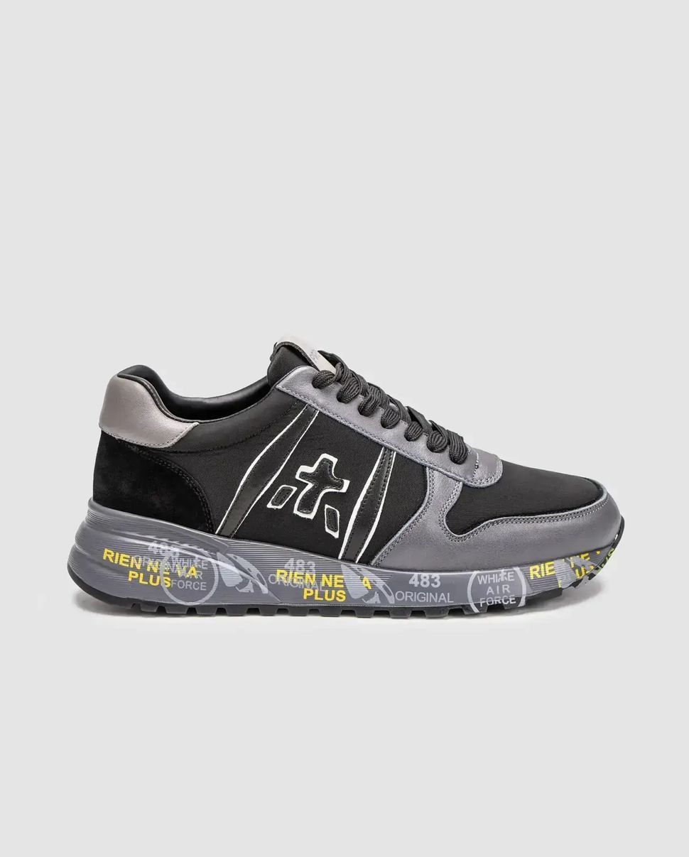 Premiata Mase Black Grey, 36
