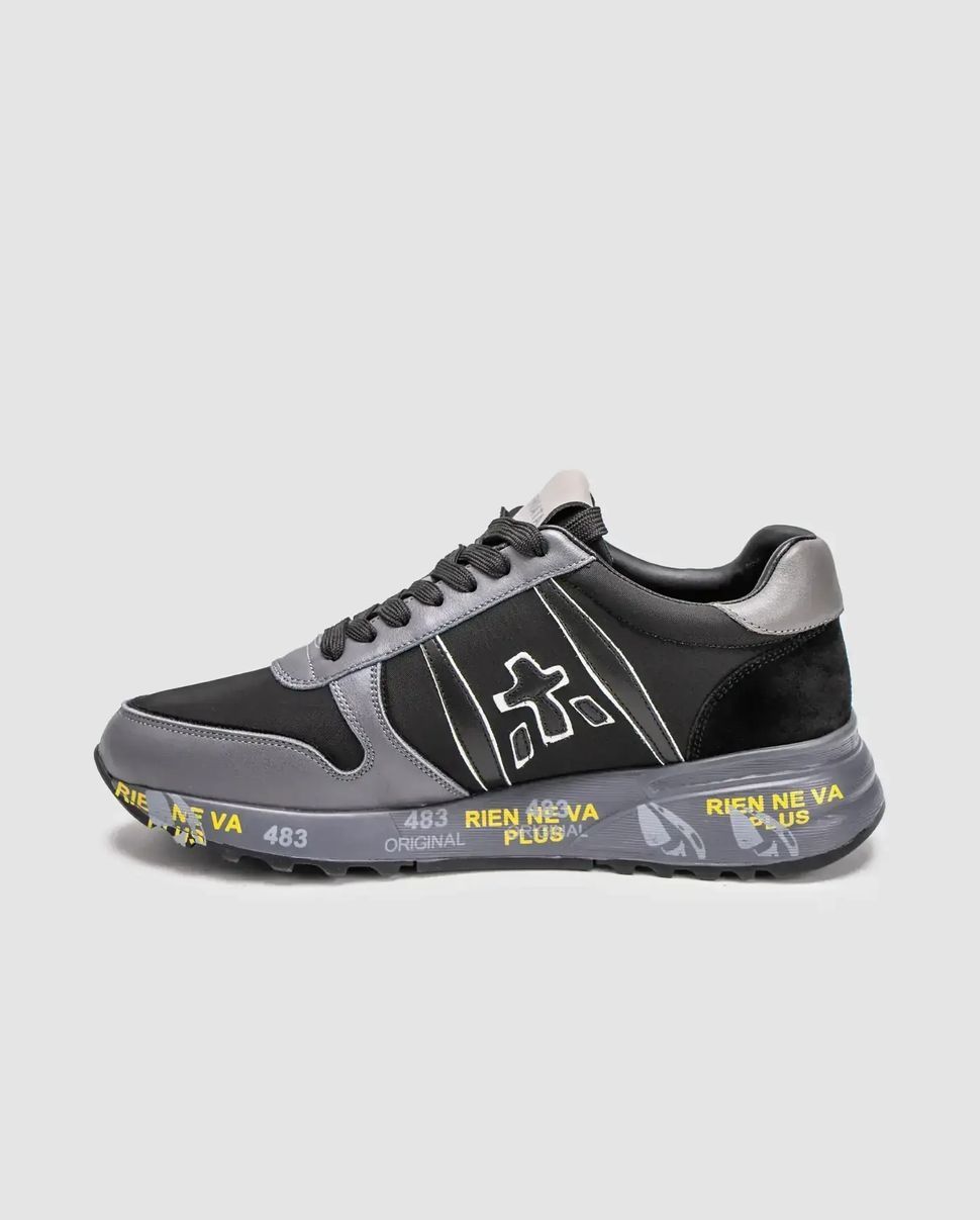 Premiata Mase Black Grey, 36