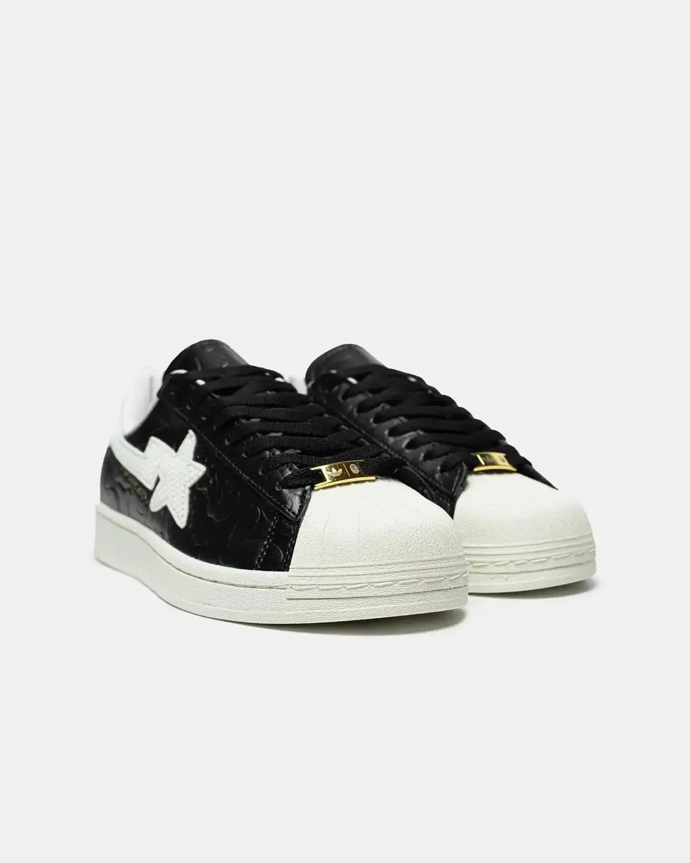 Adidas Superstar x A Bathing Ape Black White, 41