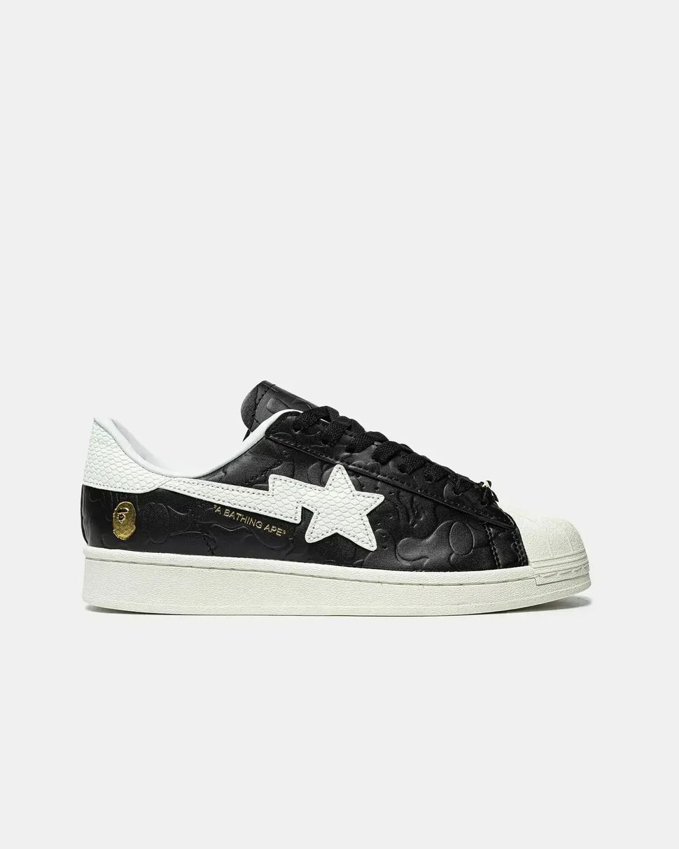 Adidas Superstar x A Bathing Ape Black White, 41