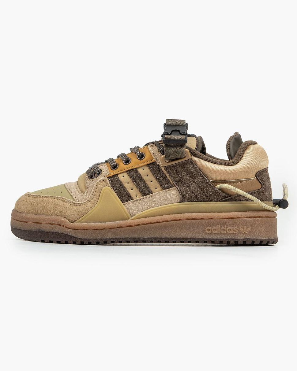 Кроссовки Bаd Bunny x Adidas Forum Khaki 8228 фото