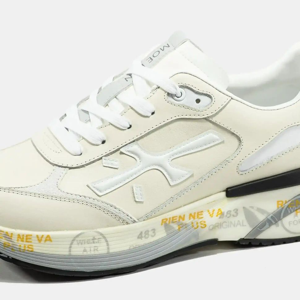 Premiata Moerun Cream White Grey, 40