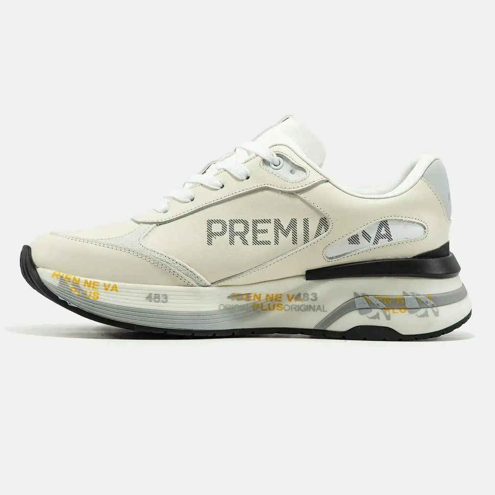 Premiata Moerun Cream White Grey, 40
