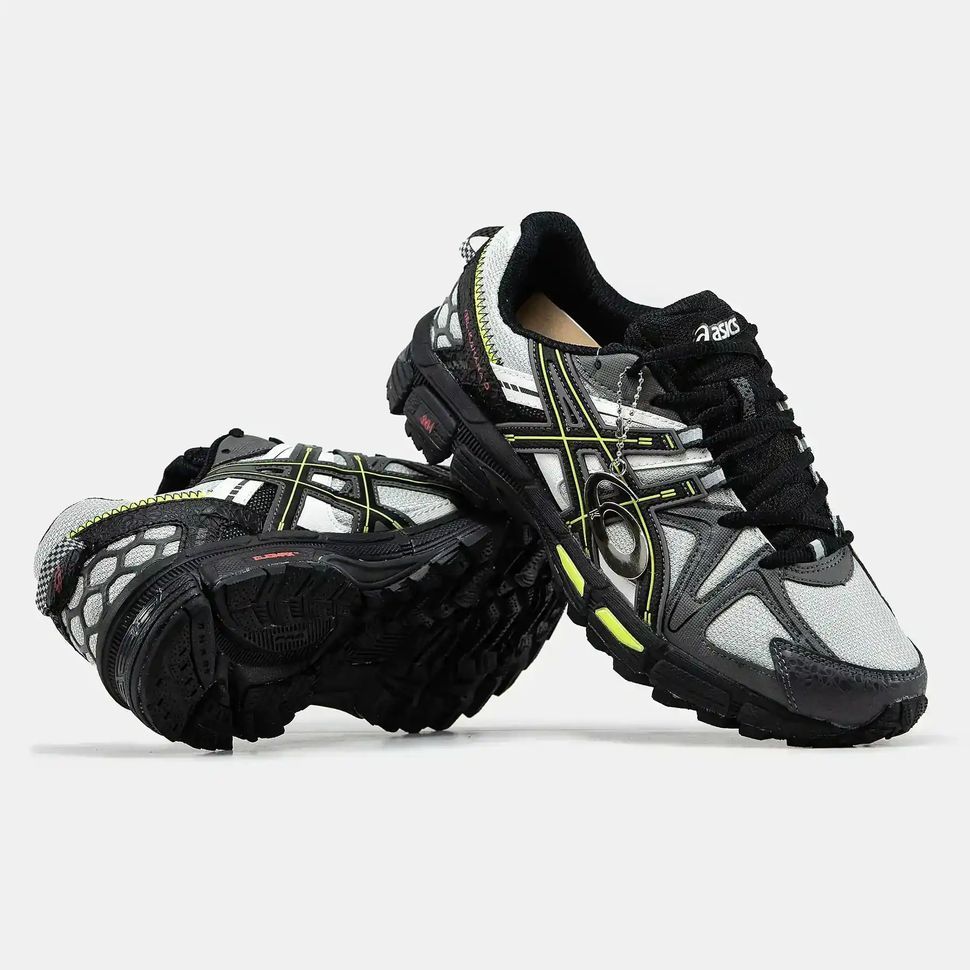 Asics Gel-Kahana 8 Grey Black Yellow