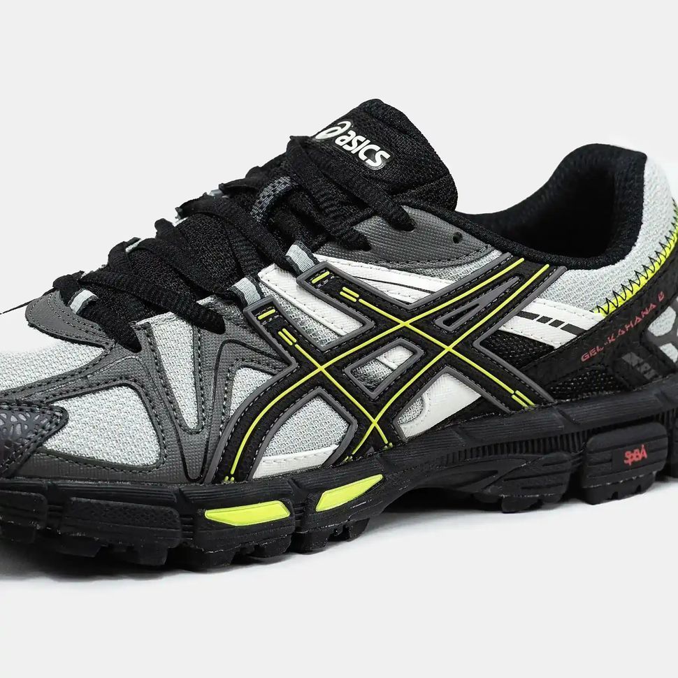 Asics Gel-Kahana 8 Grey Black Yellow