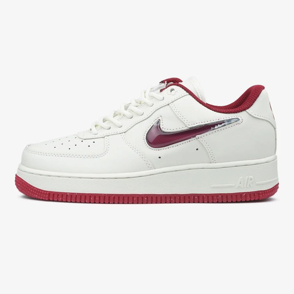 Nike Air Force 1 Low White Red, 38