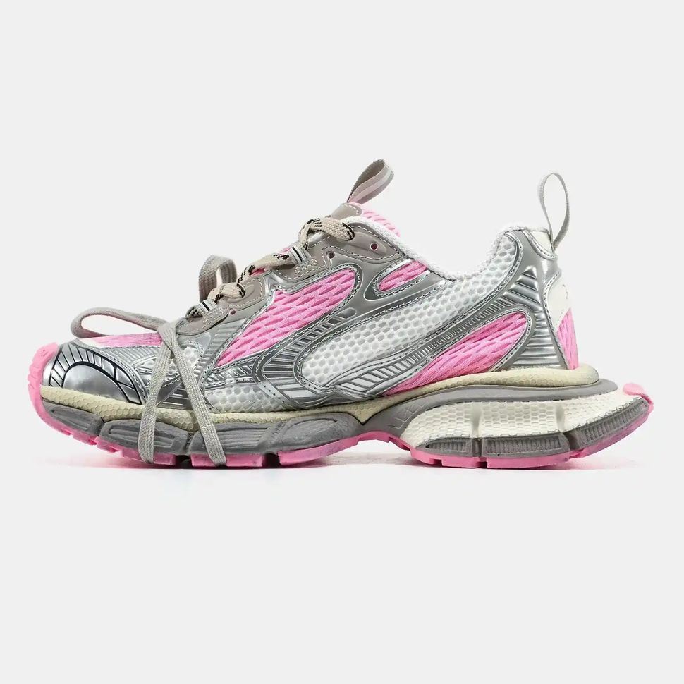 Balenciaga 3XL White Silver Pink