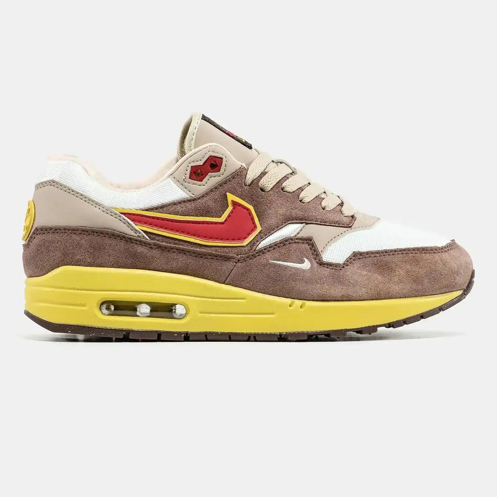 Nike Air Max 1 &ldquo;Keep Rippin Stop Slippin 2.0&rdquo; Brown Yellow Red, 40