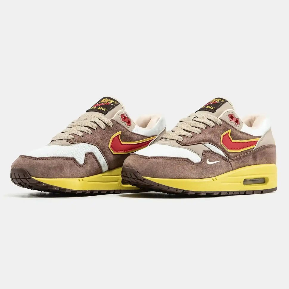 Nike Air Max 1 &ldquo;Keep Rippin Stop Slippin 2.0&rdquo; Brown Yellow Red, 40