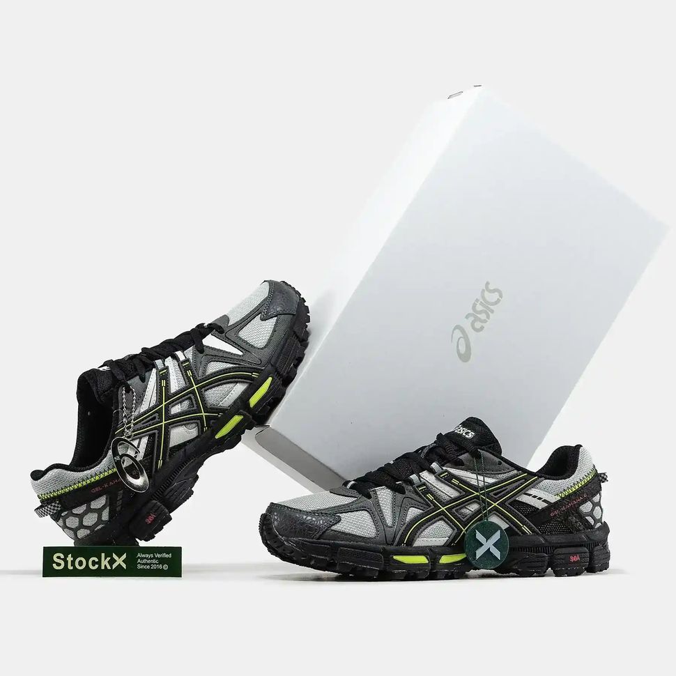 Asics Gel-Kahana 8 Grey Black Yellow