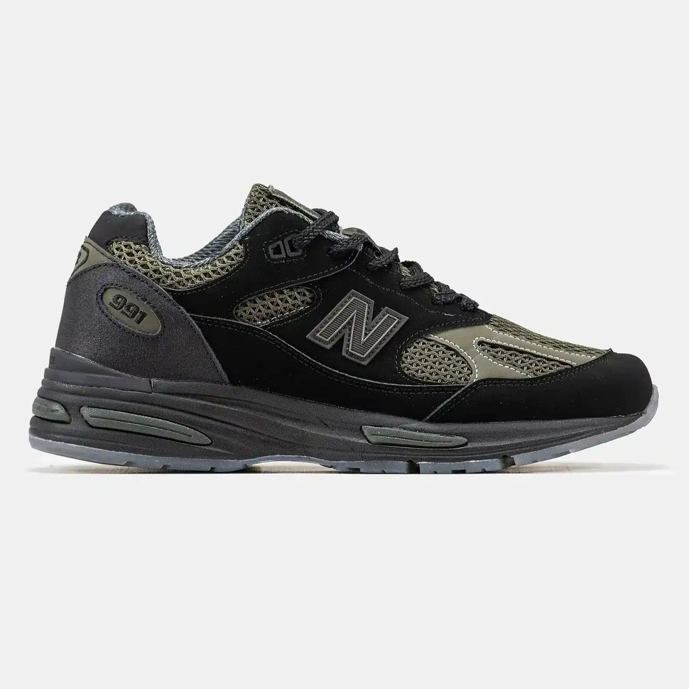 New Balance 991v2 x Stone Island Black Olive