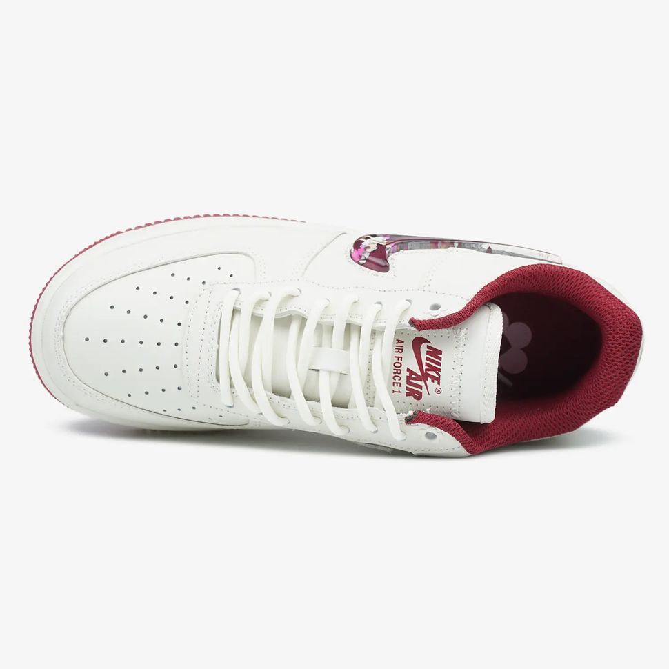 Nike Air Force 1 Low White Red, 38