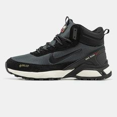 Nike Rivah High Gore-Tex Fur Black Grey Red, розмір 44