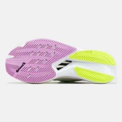 adidas Adizero Boston 12 White Black Lime Pink