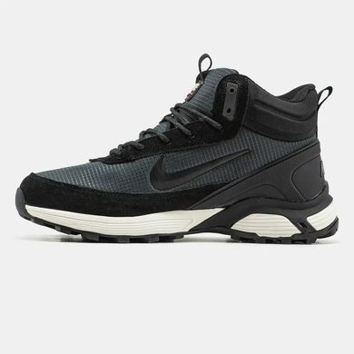 Nike Rivah High Gore-Tex Fur Black Grey Red, розмір 44