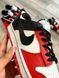 Кросівки Nike SB Dunk Low Black Red 8278 фото 2