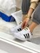 Кросівки Adidas Superstar White Black 2873 фото 5