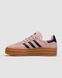Adidas Gazelle Bold Pink Black Gum, 39