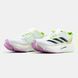 adidas Adizero Boston 12 White Black Lime Pink