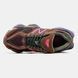 New Balance 9060 Brown Burgundy Olive Pink