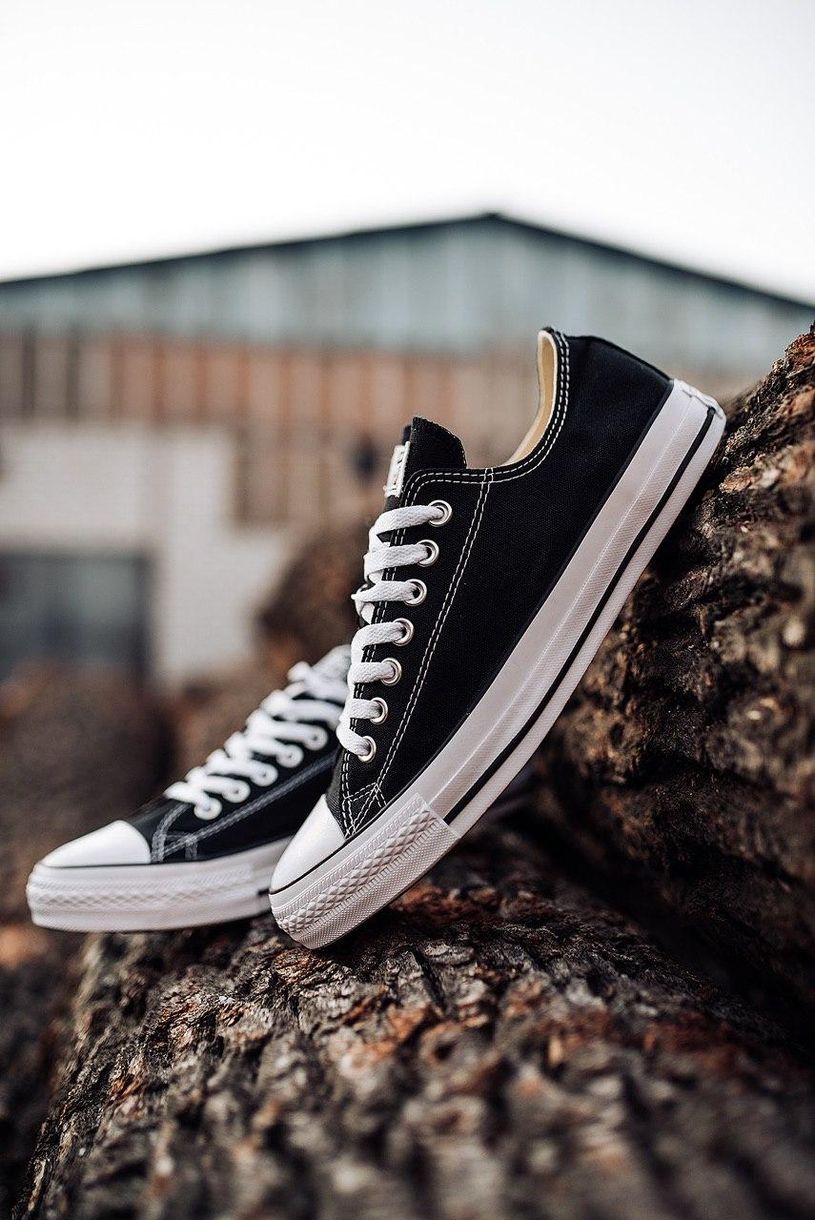 Кеди Converse Low Black White Black Line 4758 фото