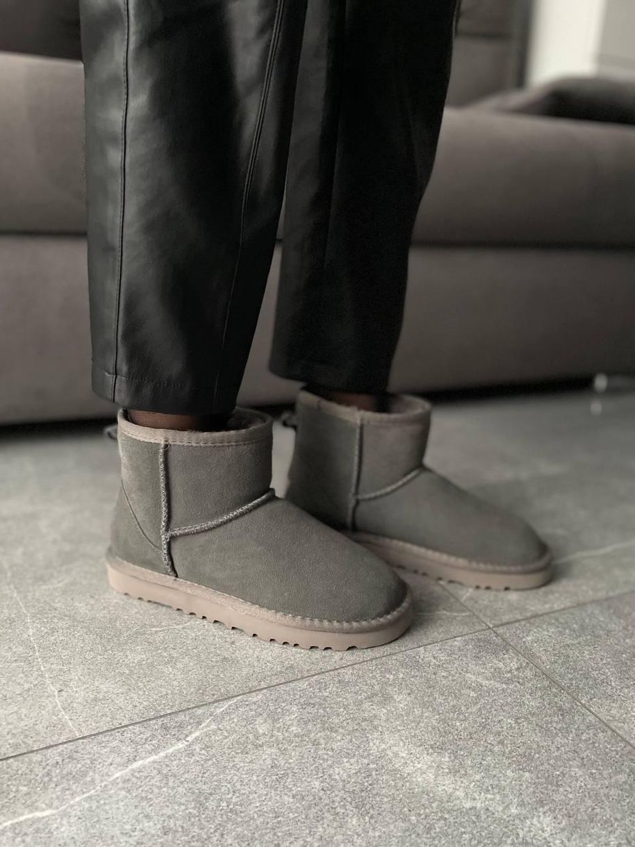 Зимние сапоги UGG Classic Mini Grey 2.0, 37