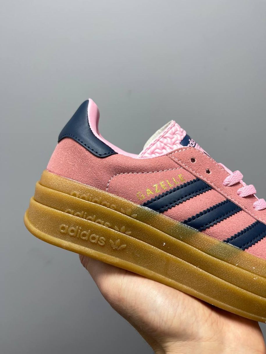 Кеды Adidas Gazelle Bold Pink Glow 2477 фото